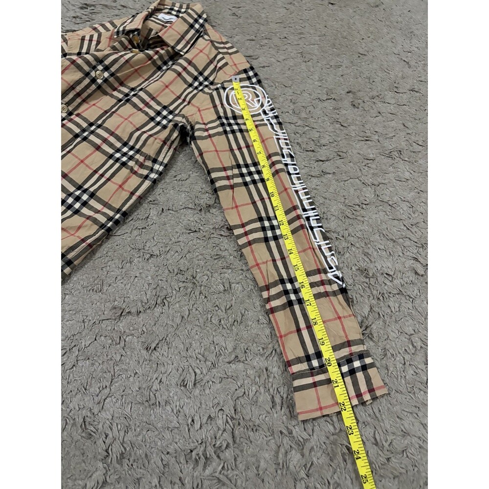 Burberry Brit Women's Brown Nova Check Shirt Size Small - Picture 5 of 7